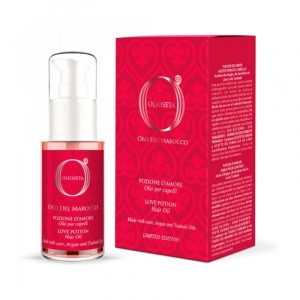 Olio Seta Oro Del Marocco Pozione D'Amore Olio per Capelli