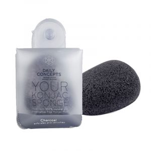 Daily Concepts Spugna Konjac Carbone